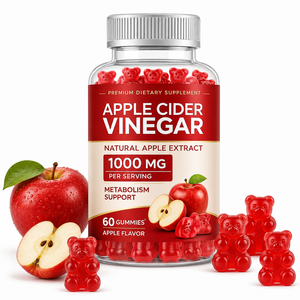 Gomitas de Vinagre de Sidra de Manzana Premium OEM, Gomitas Veganas de Bienestar con Vinagre de Sidra de Manzana para la Salud Diaria y el Apoyo Nutricional - Product Image 1