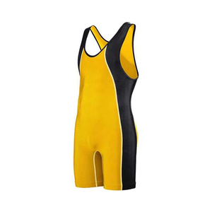 Chaleco de Lucha Libre para Hombre, Ropa Deportiva Premium, Tejido con Control de Humedad, Diseño sin Mangas, Ajustado, Spandex/Poliéster para Artes Marciales - Product Image 5