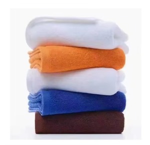Premium Absorbent <b>Bath</b> <b>Towel</b> Heavy GSM Soft Cotton Quick Dry Smooth Texture Wholesale OEM Manufacturing Solid Color Terry Cloth - Product Image 3