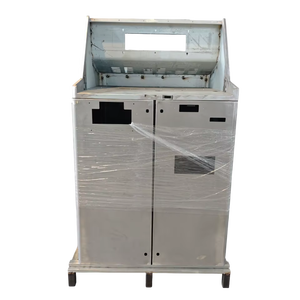 Panneau frontal incliné en acier doux pour armoire HMI de fabrication de tôlerie, pour équipement de contrôle et de surveillance d'automatisation de machines - Product Image 2