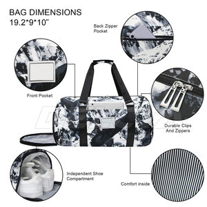 Latest Design Multifunctional Outdoor Fitness Gym <b>Bags</b> Customized Printing Wholesale Gym <b>Bags</b> - Product Image 2