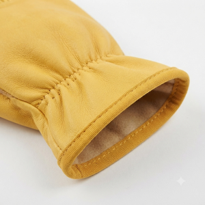 Comfortable Heavy Duty Reflective Cowhide Grain Smooth Leather <b>Gloves</b> Tear-Resistant <b>Driver</b> <b>Gloves</b> Anti-Static Industrial Hand - Product Image 5