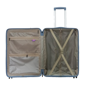 Valise de voyage légère et élégante en PP de qualité supérieure, coque rigide durable, serrure TSA, roulettes pivotantes à 360°, chargement USB - Product Image 4