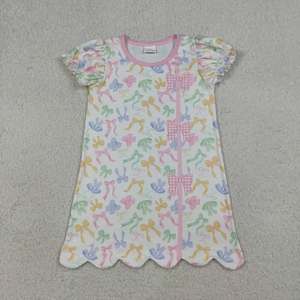 Vestido floral rosa para niñas, ropa de bebé para días festivos, vestidos de niña, vestidos de flores para niñas - Product Image 4