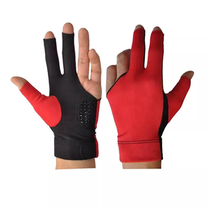 Mens <b>Pool</b> Cue Glove Breathable Mesh Fabric Three Finger Design Comfortable Fit Sports <b>Accessory</b> For Players - Product Image 5