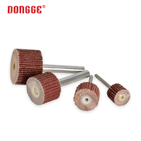 Granulométrie à haute dureté 60 # -320 #   Disque abrasif en oxyde d'aluminium, roue à lamelles, forme cylindrique pour le polissage/le meulage