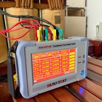 Testeur TTR portable pour maintenance des transformateurs, testeur TTR numérique portable avec batterie au lithium intégrée