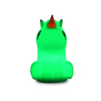 Licorne Rechargeable Night Light Enfants de Couchage Berceuse BT Musique Haut-Parleur Lampe pour Fille Garçon Ami Cadeau