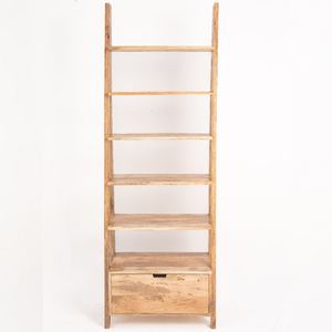 Librería de Madera con Cajón Vandana Merino Orion Ladder, Mueble de Almacenamiento Moderno de Madera Maciza - Product Image 3
