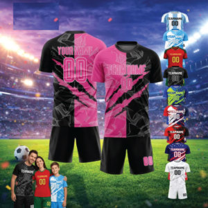 Custom Sublimated Soccer Uniform OEM Jersey Shorts Set Polyester Quick Dry Wholesale Team Sportswear Private Label Manufacturer - Product Image 5