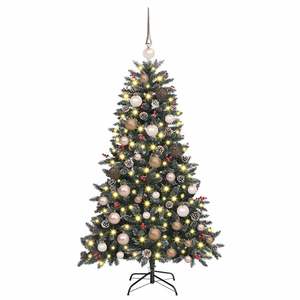 Árbol de Navidad Artificial Verde de 47.24 Pulgadas con 150 LED - Product Image 3