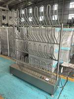 Duurzame 304 roestvrijstalen schoen-, laars- en handschoensterilisator/droogkast voor fabriekswerkplaatsen (12/24 paar)