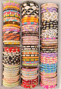 Lot de Bracelets Vintage en Métal Multicolore avec Agate pour Femme, Motif Papillon, Bijoux Indiens Empilables, Sertissage Bezel, Idéal Cadeau - Product Image 4