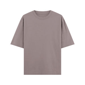 Camiseta de Hombros Caídos, Talla Grande, 220 GSM, 100% Algodón, Transpirable, Estilo Urbano, Sostenible, Premium, Fabricante OEM - Product Image 1