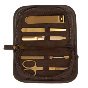 Nuevo Kit de Manicura y Pedicura Profesional de Acero Inoxidable, 6 Piezas, Acabado Espejo, Caja de Lujo, Tijeras para Cutículas, Cortaúñas - Product Image 6