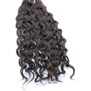 100% Remy Weft Curly Hair Highlighted <b>Full</b> <b>Lace</b> <b>Wig</b> Long Brown Natural Wave Texture Human Weft Customizable - Product Image 2