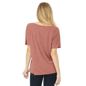 T-shirt en coton doux pour femme, col en V, manches courtes, couleur unie, violet, 100 % coton, idéal pour un usage décontracté - Product Image 6