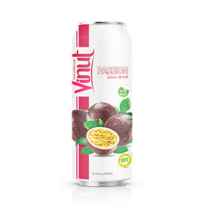 Boisson au jus de passion avec pulpe, 16,9 fl oz, boissons gazeuses, prix de gros, fabricant de boissons OEM ODM, marque privée - Product Image 1