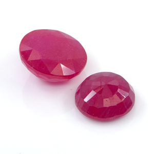 Rubis naturels de Bangkok, ronds calibrés de 15 mm, pierres précieuses de rubis naturelles facettées, prêtes à l'emploi pour la création de bijoux - Product Image 3