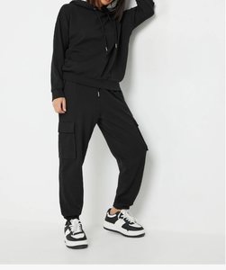 Sudaderas con Capucha de Punto Grueso para Mujer, Mezcla de Poliéster/Algodón, Cálidas para Invierno, con Impresión de Logotipo de Marca Personalizada - Product Image 1