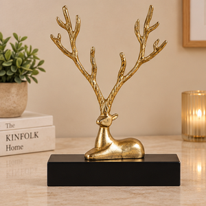 Décoration de table de Noël en métal fait à la main en laiton AK avec finition dorée à bas prix pour les cadeaux de Noël/décoration de table - Product Image 3