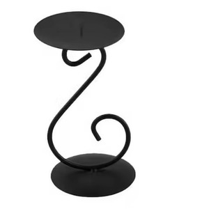 Élégant support de bougie en métal pour la décoration intérieure, centre de table stylé, pièce d'appoint pour mariage et fête - Product Image 6