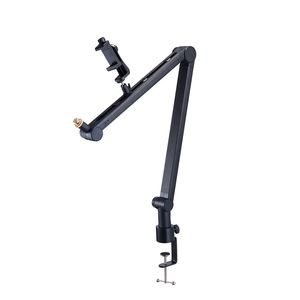 Supporto per Microfono Girevole a 360 Gradi, Braccio Regolabile con Adattatore 3/8" 5/8" per Registrazione e Accessori - Product Image 1