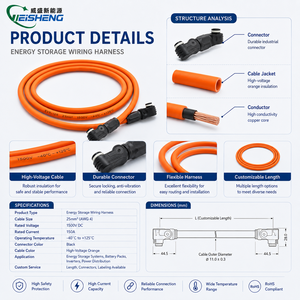 맞춤형 에너지 저장 와이어 하네스 태양광 인버터 배터리 캐비닛 케이블 OEM - Product Image 3