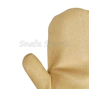 Gants en cuir véritable chinois, mitaines chaudes d'hiver, thermiques pour hommes et femmes, décontractés, pour tous les jours, pour les voyages en plein air, mitaines simples - Product Image 6