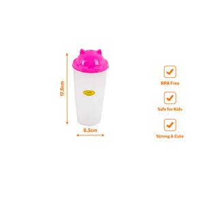 Gobelet réutilisable en plastique PP sans BPA avec couvercle, tasse transparente pour smoothies, gobelet conique pour boissons à emporter, tasse à boisson froide, jus - Product Image 4