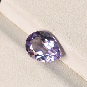 Aigue-marine violette de laboratoire, pierres précieuses en vrac, facettées en poire, calibrées, tailles disponibles : 10x7 mm, 12x9 mm, 14x10 mm, 16x12 mm - Product Image 1