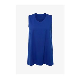 Camiseta sin mangas de gimnasio extragrande para mujer, transpirable, lisa, talla grande, informal, de verano, para fitness, venta al por mayor - Product Image 1