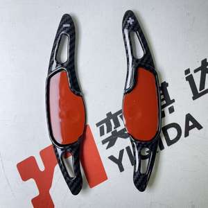 Extensiones de Palanca de Cambios para Volante, en Plástico ABS Negro Brillante, Kits Interiores Deportivos para Hyundai Sonata/Encino/<span class=keywords><strong>Tucson</strong></span> 25- - Product Image 6