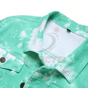 Chaqueta de mezclilla moderna con efecto desgastado, logotipo personalizado disponible, chaqueta de invierno para un estilo de vida casual al aire libre - Product Image 3