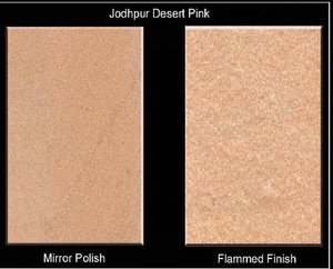 Piedra Arenisca Rosa Jodhpur Pulida de Lujo Moderna, de Bajo Mantenimiento y Resistente al Calor, para Pavimentación Interior y Exterior, Escalones, Peldaños y Mobiliario de Jardín - Product Image 4