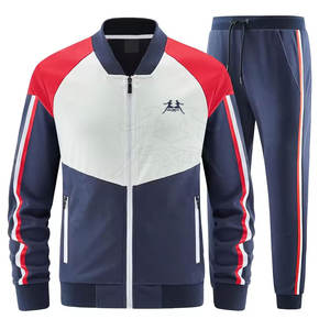 Survêtement de sport ajustable avec fermeture éclair intégrale et pantalon fuselé, confort optimal - Product Image 2