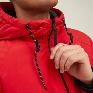 Chaqueta cortavientos para hombre de color sólido con cremallera completa, de calidad premium, ligera, para invierno, a precio económico. - Product Image 4