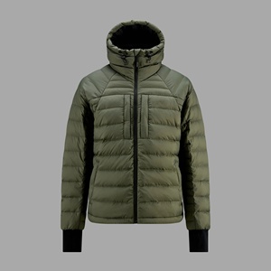 Chaqueta Acolchada Ligera con Capucha para Hombre, Abrigo de Plumón Transpirable y Resistente al Viento para Viajes y Actividades al Aire Libre - Product Image 2