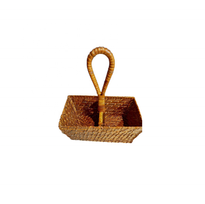 Panier de pique-nique en bambou conçu avec du bambou solide et un intérieur doux parfait pour les voyages dans la nature fabriqués à la main au Vietnam - Product Image 4