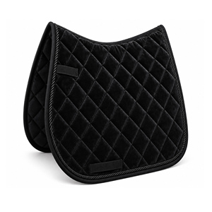 Selle d'équitation anglaise tout usage matelassée en coton personnalisée pour la vente en gros, avec rembourrage en polyester et sangle de selle - Product Image 4