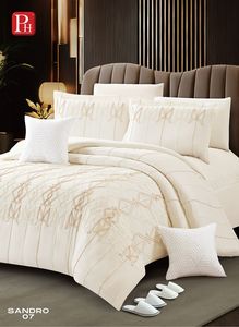 Panorama Home Sandro 07 Embroidery Super King 12-Piece <b>Comforter</b> <b>Set</b> Wholesale - Product Image 2