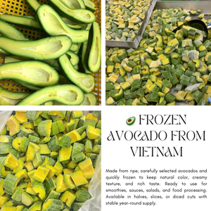 KMI Aguacate Entero Vietnamita IQF Envasado al Vacío a Granel -18°C 24 Meses de Vida Útil 1kg para Hostelería y Producción - Product Image 3