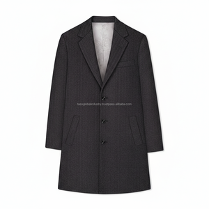 <b>Men's</b> Long <b>Overcoat</b> Waterproof Custom OEM Wholesale - Product Image 1