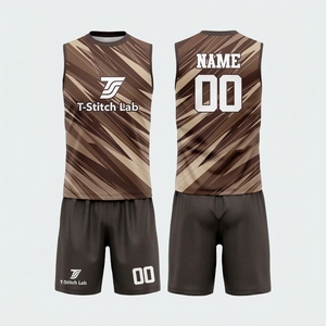 Uniforme de Fútbol Americano Sublimado de Alta Calidad, Nuevo, Deportivo, Sin Mangas, Cuello Redondo, Corte Regular, para Hombre, Secado Rápido, 7 V 7 - Product Image 4