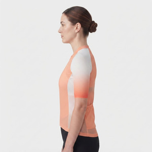 Maillot de cyclisme pour femmes, sublimation, col montant, maillot de course à vélo pour femmes avec fermeture éclair avant - Product Image 6