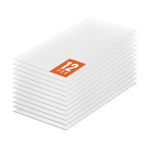 Lot de 12 panneaux de serre en polycarbonate ondulé 60x120x7,5 cm, imperméables et anti-UV, pour toiture de serre - Product Image 1