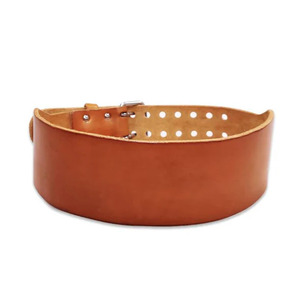 Heavy Duty Non Slip Strong Comfortable Leather <b>Belt</b> 10mm Weightlifting Powerlifting <b>Belt</b> for Core Stability and Back Protection - Product Image 2