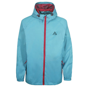 Best Selling <b>Lightweight</b> Winter <b>Men's</b> Waterproof Breathable Quick Dry High Street Style <b>Rain</b> <b>Jacket</b> Front Logo Coated Process - Product Image 1