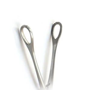 เครื่องมือผ่าตัดสัตว์ คีมจับฟองน้ำ คีมแพทย์ ขนาด 200 ซม. ฟอร์สเตอร์ ปากตรง ฟันเลื่อย - Product Image 3