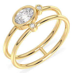 Anillos de compromiso de plata de ley 925 con moissanita REYES a precio mayorista para mujer, anillo de promesa de lujo, joyería fina. - Product Image 2